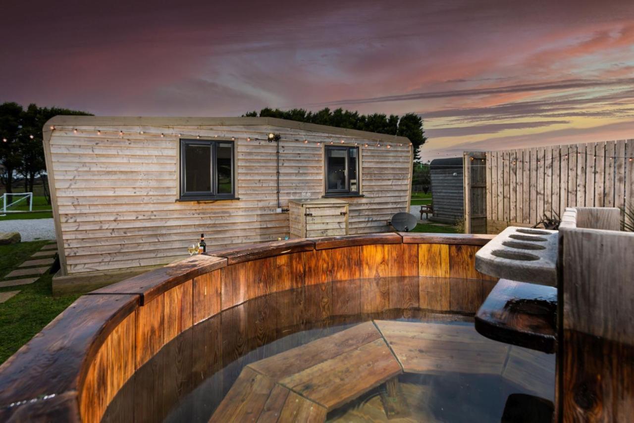 Wheal Rose -Beautifully Fitted Lodge Helston Cornwall Exterior foto